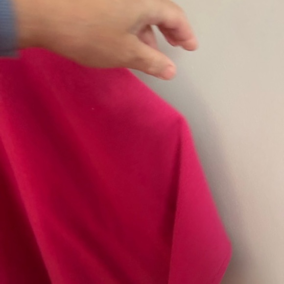 Hannah Women's Pink Barbie One Size Cape Shawl  Wool Made in Canada - Picture 4 of 6